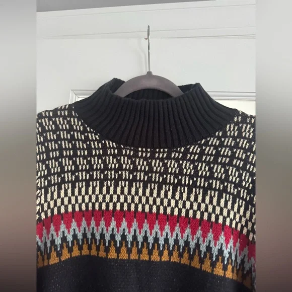 NWT Anthropologie Bubble-SleeveTurtleneck Sweater Dress